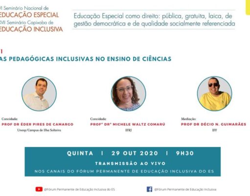 Mesa VI- Práticas Pedagógicas Inclusivas no Ensino de Ciências