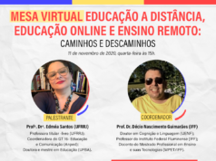 Mesa virtual Educação a Distância, Educação online e Ensino Remoto: caminhos e descaminhos